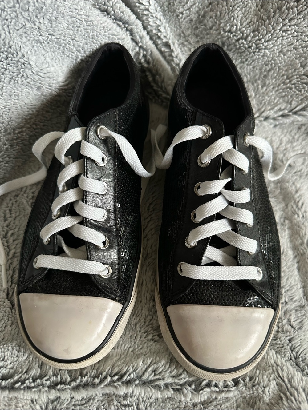 Coach Gema Sequin Sneakers Size 9